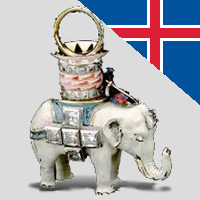 An Elephant to the president of Iceland